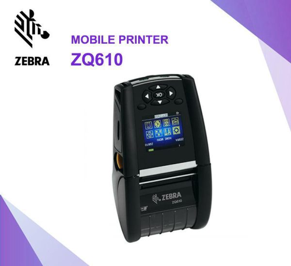 เครื่องพิมพ์ Zebra ZQ610 Mobile Printer