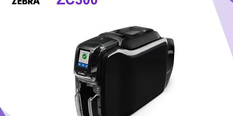 เครื่องพิมพ์การ์ด Zebra ZC300 Card Printer