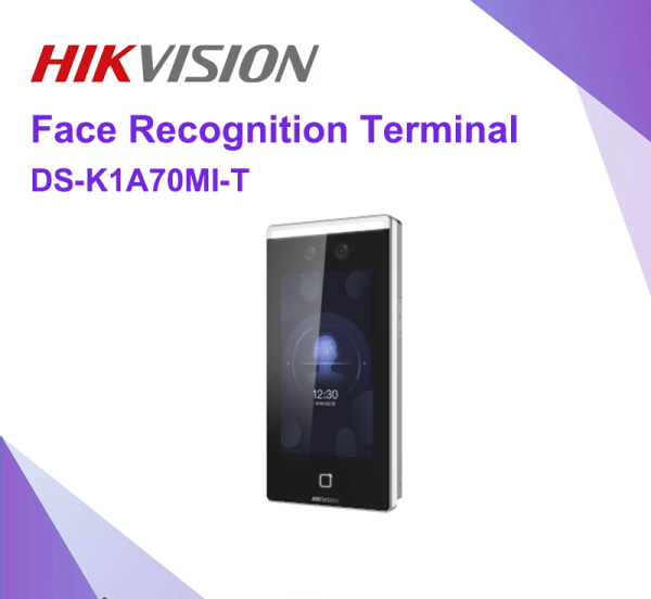 Hikvision เครื่องจดจำใบหน้า DS-K1TA70MI