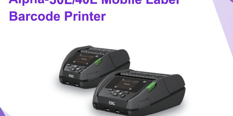 TSC Alpha-30L/40L Mobile Label Barcode Printer