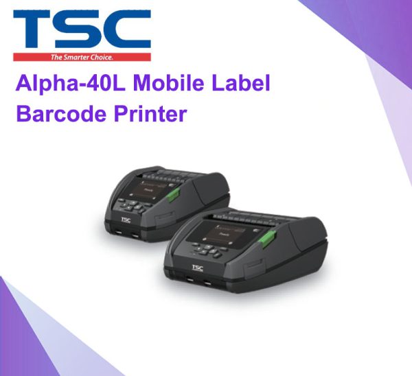 TSC Alpha-40L Mobile Label Barcode Printer