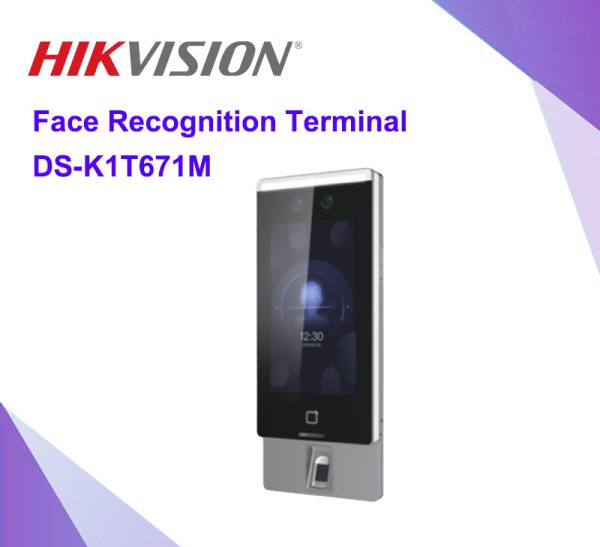 Hikvision เครื่องจดจำใบหน้า รุ่น DS-K1T671M