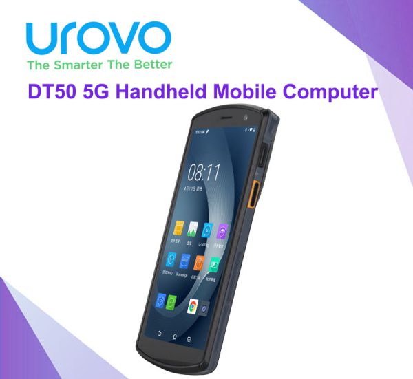 UROVO DT50 5G Handheld Mobile Computer, คอมพิวเตอร์พกพามือถือ, คอมพิวเตอร์มือถือ