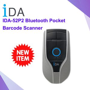 IDA-52P2 Bluetooth Pocket Barcode Scanner, เครื่องอ่านบาร์โค้ด 1D 2D