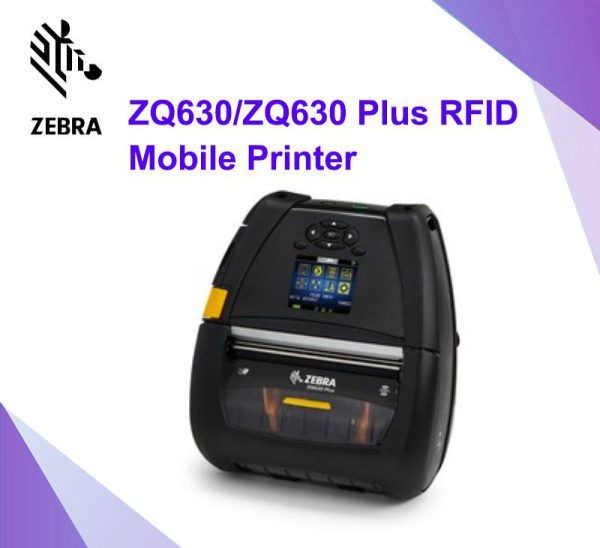 Zebra ZQ630/ZQ630 Plus Rfid Mobile Printer, RFID-PRINTER, RFID-PRINTING, เครื่องพิมพ์ใบเสร็จแบบพกพา