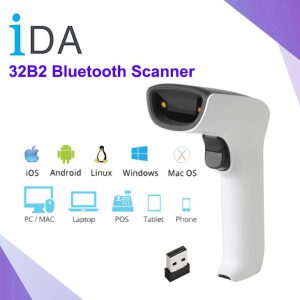 IDA-32B2 Bluetooth Scanner, เครื่องอ่านบาร์โค้ดไร้สาย