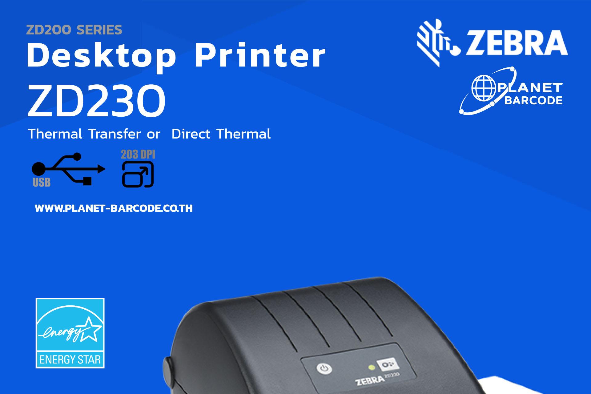 Zebra ZD230 Desktop Printer