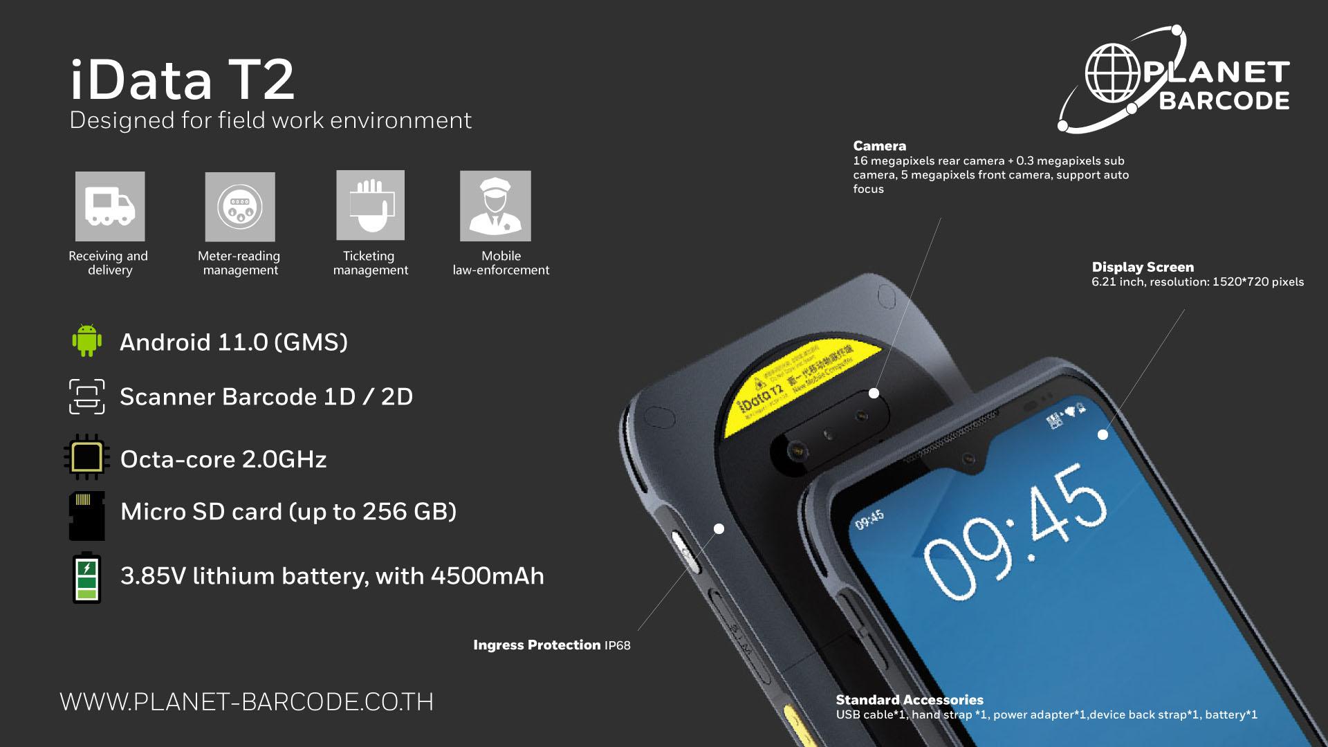 iData T2 Mobile Computer