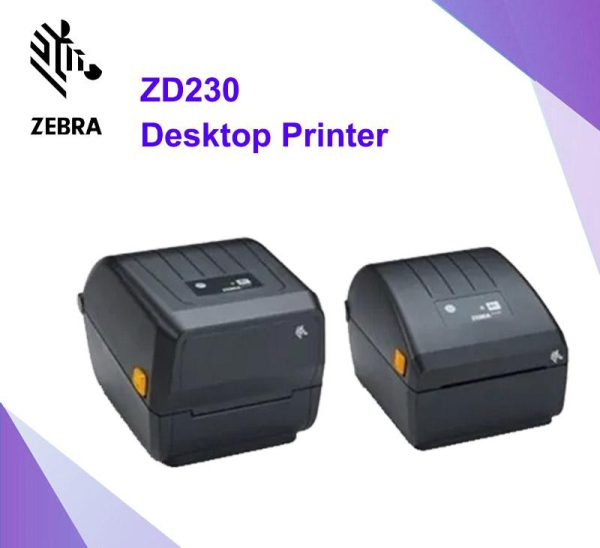 Zebra ZD230 Desktop Printer, เครื่องพิมพ์ตั้งโต๊ะ, เครื่องพิมพ์บาร์โค้ด